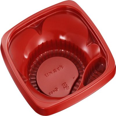 Chuo Chemical CT Pokedon K17 Disposable Containers, Made in Japan, Red-BK, Body, 50 Sheets
