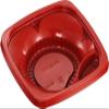 Chuo Chemical CT Pokedon K17 Disposable Containers, Made in Japan, Red-BK, Body, 50 Sheets view 1