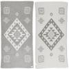 Bersuse 100% Cotton Veracrus Turkish Towel Beach Towel Bath Towel Dual Layer Peshtemal Beach Blanket Beach Essentials - 37x70 Inches, Silver Gray (Set of 6) view 1