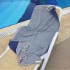 Bersuse 100% Cotton Biarritz Turkish Towel - 37x70 Inches, Dark Blue (Set of 6) view 3