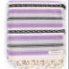 Bersuse Beach Towels Peshtemal Turkish Towels 100% Cotton Sanjose Turkish Towel - 35x71 Inches, Purple (Set of 3) view 1