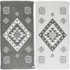 Bersuse 100% Cotton Veracrus Turkish Towel Beach Towel Bath Towel Dual Layer Peshtemal Beach Blanket Beach Essentials - 37x70 Inches, Black (Set of 6) view 1