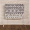 Bersuse 100% Cotton Belize Turkish Towel - 37x70 Inches, Silver Gray (Set of 6) view 4