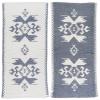 Bersuse 100% Cotton Oaxaca Turkish Towel Beach Towel Bath Towel Dual Layer Peshtemal Beach Blanket Beach Essentials - 37x70 Inches, Dark Blue (Set of 6) view 1