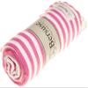 Bersuse Beach Towels Peshtemal Turkish Towels Malibu Premium Turkish Beach Towel - Peshtemal Beach Towel, 100% Cotton, Quick-Dry, Sand-Free, Lightweight Oeko-TEX - 37x70 Inches, Pink (Set of 6) view 4