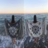 Bersuse 100% Cotton Uxmal Turkish Towel Beach Towel Bath Towel Dual Layer Peshtemal Beach Blanket Beach Essentials - 37x70 Inches, Black (Set of 6) view 3