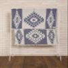 Bersuse 100% Cotton Tulum Turkish Towel Beach Towel Bath Towel Dual Layer Peshtemal Beach Blanket Beach Essentials - 37x70 Inches, Dark Blue (Set of 6) view 4