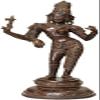 Exotic India ZDL70-indian-cocoa Large Size Ardhanarishvara, Indian Cocoa view 1