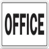 Office Novelty Sign | Indoor/Outdoor | Funny Home Dcor for Garages, Living Rooms, Bedroom, Offices | SignMission Workplace Job Building Business Parking Gift Sign Wall Plaque Decoration view 1