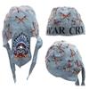 buy 1 get 1 FREE INDIAN SKULL HEAD WITH BONNETT Bandana Wrap Around Do Rag Hat - Men or Women Cap view 1