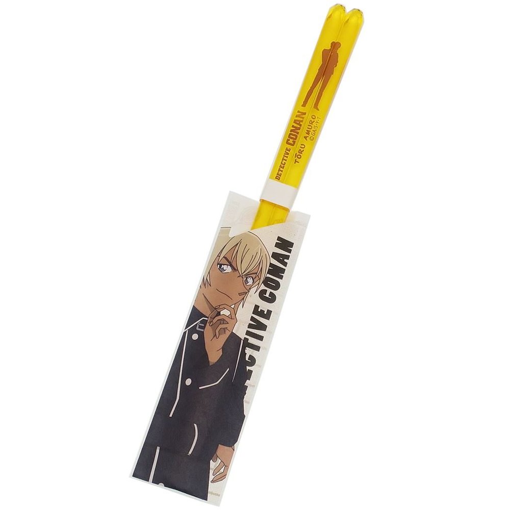 Detective Conan 490522 Toru Amuro Clear Chopsticks, Yellow