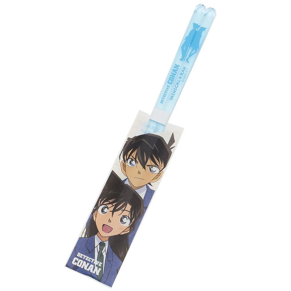 Detective Conan Shinichi & Orchid Clear Chopsticks, Light Blue 490523