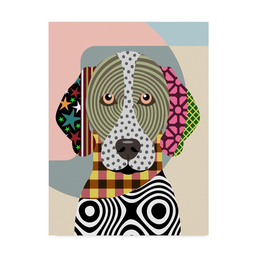 German Shorthaired Pointer by Lanre Adefioye, 14x19-Inch