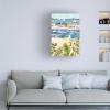 Birds In Beach Town by Karen Fields, 16x24-Inch view 3