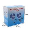 Charmgle 6/8/10inches DC 12V/24V Half/All Cover Car/Truck Fan Clip Fan Vehicle Electric (12V, 10 in. Half Cover) view 3