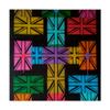 Union Jack Cross by Abstract Graffiti, 18x18-Inch view 1