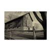 Old Weathered Barn With Wooden Fence by Anthony Paladino, 22x32-Inch view 1