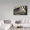 Old Weathered Barn With Wooden Fence by Anthony Paladino, 22x32-Inch view 3