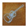 Acoustic Guitar by John W. Golden, 18x18-Inch view 1