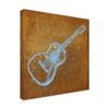 Acoustic Guitar by John W. Golden, 18x18-Inch view 2