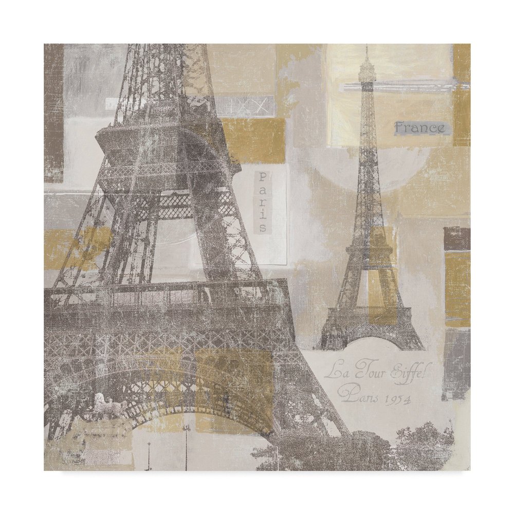 Eiffel Tower III by Lisa Audit, 24x24-Inch