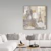Eiffel Tower III by Lisa Audit, 24x24-Inch view 3