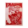 Bandana Man Red by Abstract Graffiti, 14x19-Inch view 1