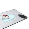 Encasa XO Ironing Mat/Pad - Metallic Silver (Large 48"x28") with 5mm Foam Padding & Silicone Iron Rest for Steam Pressing on Tabletop or Bed - Heat Reflective, Portable, Quilting view 1