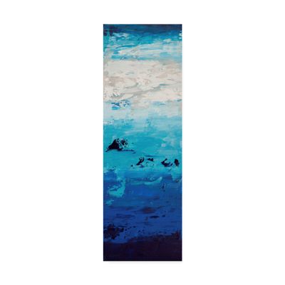 Blue Skies Center by Hilary Winfield, 10x32-Inch