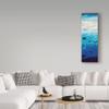 Blue Skies Center by Hilary Winfield, 10x32-Inch view 3