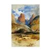 Colburn's Butte, South Utah 1873 by Thomas Moran, 16x24-Inch view 1