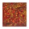 Dimension Orange Red by Hilary Winfield, 18x18-Inch view 1