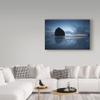 Haystack Rock Dawn by Moises Levy, 16x24-Inch view 3