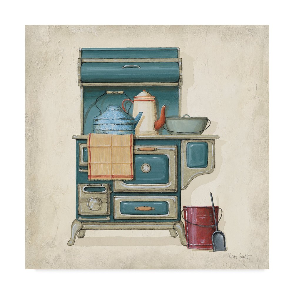 Stove D by Lisa Audit, 18x18-Inch