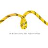 Aoneky Outdoor 10mm 98ft Static Utility Rope, Heavy Duty Polyester Rope for Pulling, Rigging, Tree Work & Hunting, Gym Fitness, 2000LB Tensile Strength, Yellow view 2