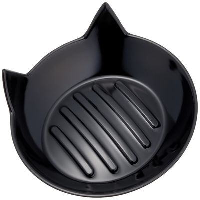 Abeille ATS-651 Black Cat Soap Tray
