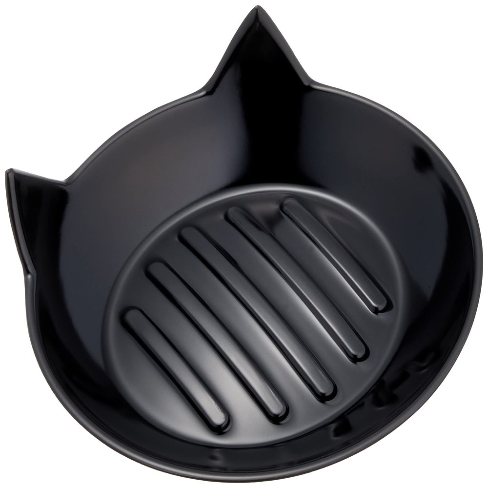 Abeille ATS-651 Black Cat Soap Tray