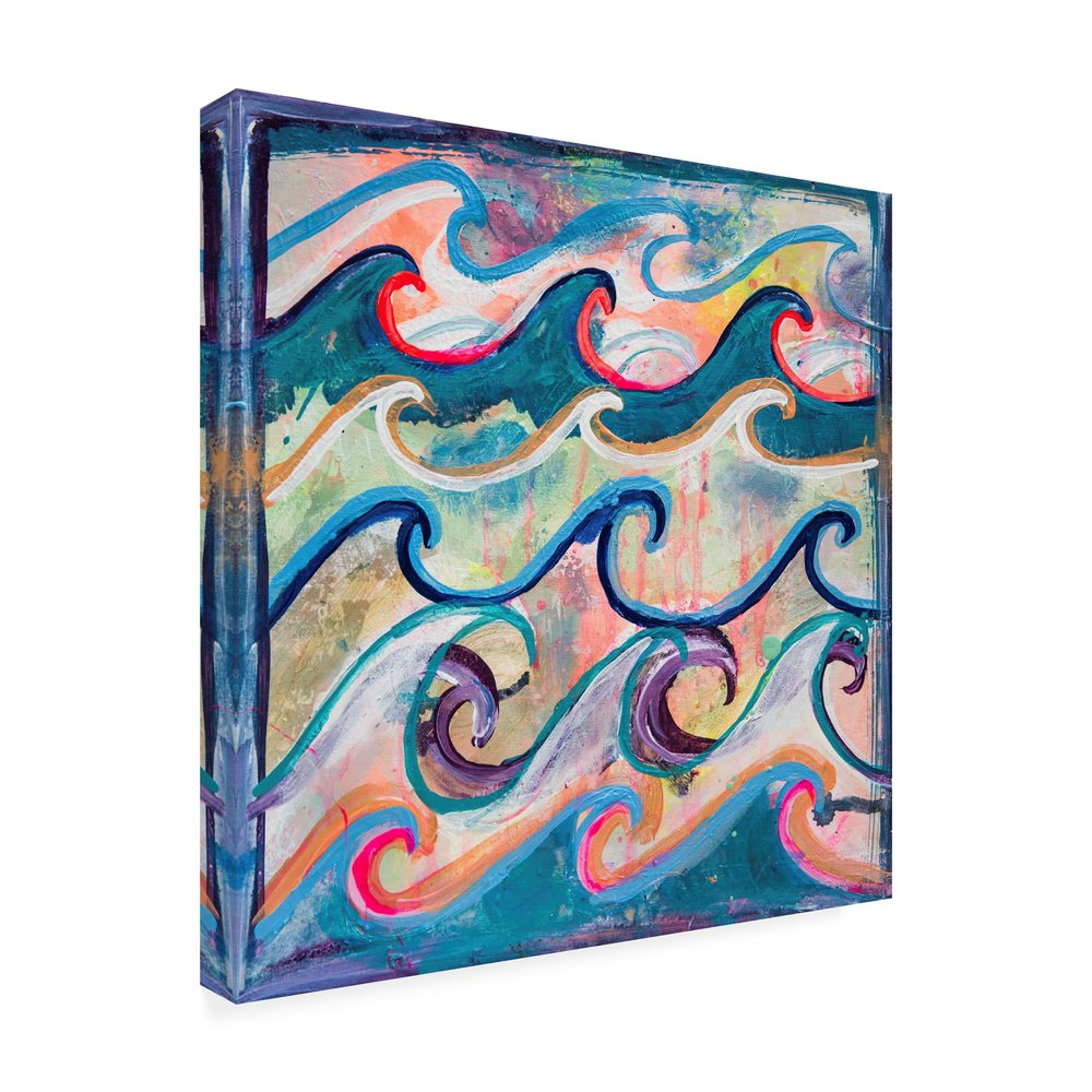 Layers Of The Seas by Zwart, 18x18-Inch