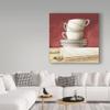 Cups and Saucers by Lisa Audit, 18x18-Inch view 3