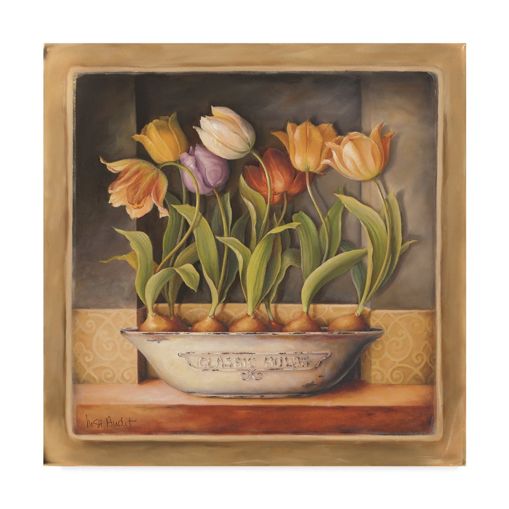 Tulip Classic Bulb by Lisa Audit, 18x18-Inch