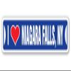 I Love Niagara Falls, New York Street Sign ny City State us Wall Road dcor Gift view 1