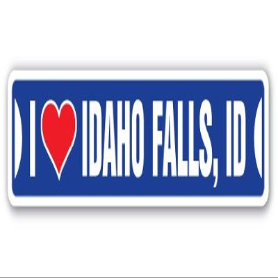 I Love Idaho Falls, Idaho Street Sign id City State us Wall Road dcor Gift