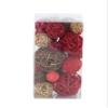 Deco 79 Dried Plant Handmade Orbs & Vase Filler with Varying Designs, Set of 2 6"W, 12"H, Multi Colored view 2