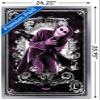 Trends International DC Comics Movie - The Dark Knight - The Joker Playing Card Wall Poster, 22.375" x 34", Silver Framed Version view 3