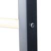 kela Oak Towel Ladder, Metal, Black, 26 x 24 x 180 cm view 3