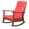 Major-Q Cherry Pink PU Cushion Rocking Chair (SH701068) view 1