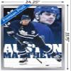 Trends International NHL Toronto Maple Leafs - Auston Matthews 17 Wall Poster, 34L x 22.4W, Silver Framed Version view 3