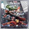 24X36 Marvel Comics Avengers Assemble Wall Poster, 36L x 24W, Silver Framed Version view 1