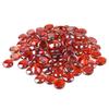 Homeford Flat Glass Marble Gems, 15-Ounce, 80-Count - Red view 1