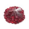 Homeford Flat Glass Marble Gems, 15-Ounce, 80-Count - Red view 2